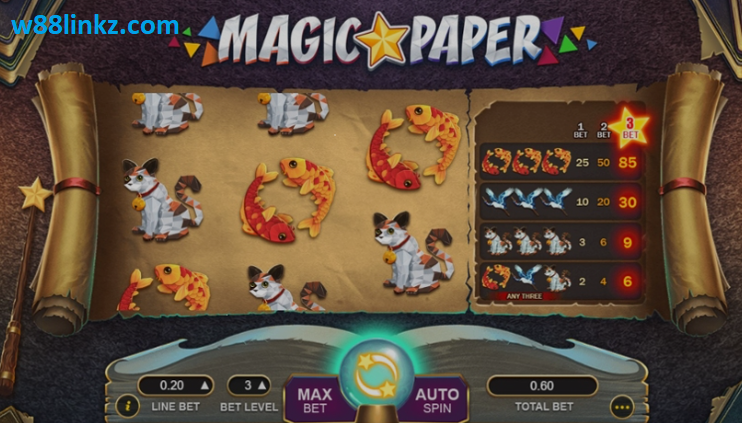 Slot Game Online MagicPayper Tại W88